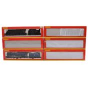 Six Hornby OO gauge model railway locomotives,