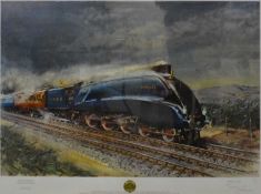 After Terence Cuneo, Mallard, colour print,