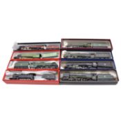 Eight Hornby OO gauge model railway locomotives,