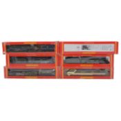 Hornby OO gauge model railway, six locomotives,