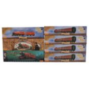 Hornby OO gauge model railway, Harry Potter locomotives and coaches,