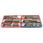 Six Hornby OO gauge model railway locomotives, Football Class