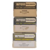 Three Wrenn OO/HO gauge model railway locomotives, Castle Class,