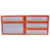 Hornby OO gauge model railway, three locomotives and three car DMU pack,
