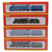 Four Hornby OO gauge model railway locomotives,