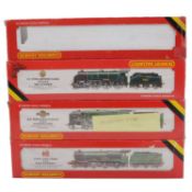Four Hornby OO gauge model railway locomotives,