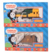 Two Hornby (China) OO gauge Thomas the Tank Engine locomotives,