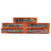 Five Hornby OO gauge model railway locomotives,