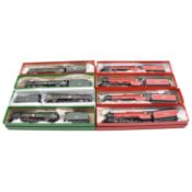 Eight Hornby OO gauge model railway locomotives,