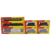 Hornby OO gauge Railroad model railway, locomotive, three tank engines, etc.,