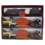 Three Hornby OO gauge Top Link locomotives,