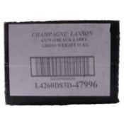 Lanson Black Label, NV Champagne 6 bottles