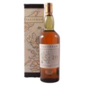 Talisker, 10 year old, single malt whisky 1 bottle