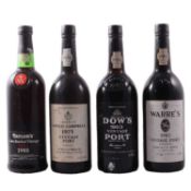 Four bottles of vintage Port, various producers