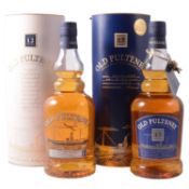 Old Pulteney, single Highland malt whisky - 17 year old and 12 year old
