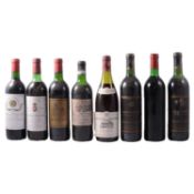 Seventeen bottles of assorted French vintage wine - red
