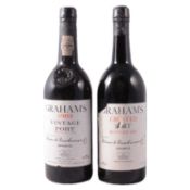 Grahams 1983 Vintage Port, and a Crusted Port