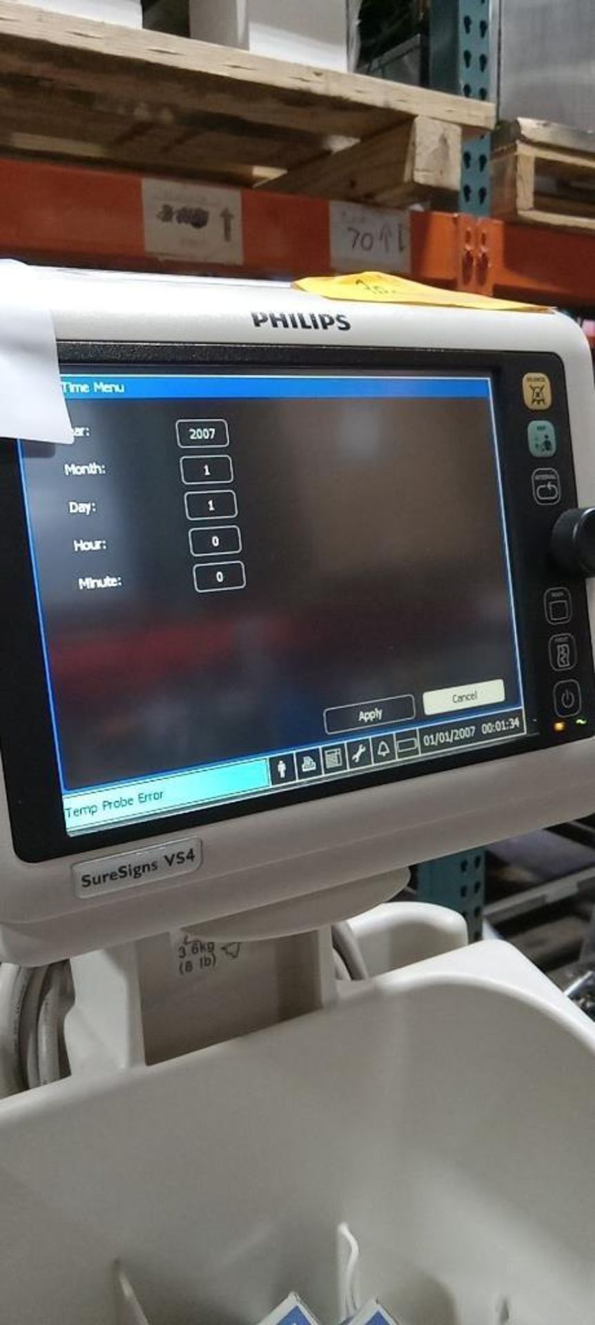 Phillips SureSigns VS4 Monitor - Image 4 of 6