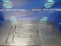 Assorted Angled/ Straight Clamp Forceps Lot