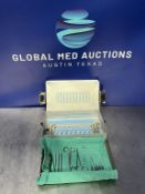 Ophthalmic Cataract Tray w/ Aesculap Case