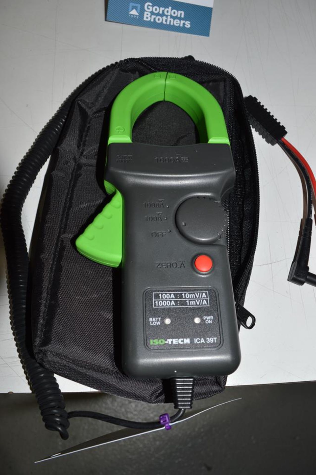Qty:1, ISO Tech Model 1CA 39T 1000A clamp meter