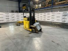 2005 HYSTER NARROW AISLE COUNTERBALANCE FORKLIFT EX-MOD FLEET HIRE GP04609 623732