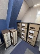 X 5 Filing Cabinets (E2306)