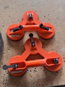 X 2 Suction Lifters (E2283)