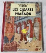 HERGÉ TINTIN 04. Les Cigares du Pharaon. B14. Édition originale couleurs. Dépôt légal 3ème trimestre