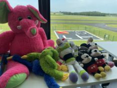 Lot de peluches - Divers personnages et animaux