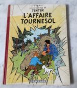HERGÉ TINTIN 18. L'affaire Tournesol. B20. Édition originale Belge 1956. Album en satisfaisant