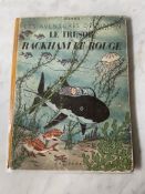 HERGÉ TINTIN 12. Le Trésor de Rackham Le Rouge. A24 édition original. Très bon état