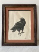 Georges-Lucien Guyot (1885-1973), Eagle. Original Art Deco lithograph by Georges-Lucien Guyot,