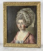 19th-century English school, after Thomas Gainsborough. Portrait of Georgiana, Duchess of