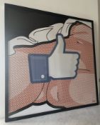 Greg Guillemin - The Origin of the World - Silver print, limited edition Satin silver print framed