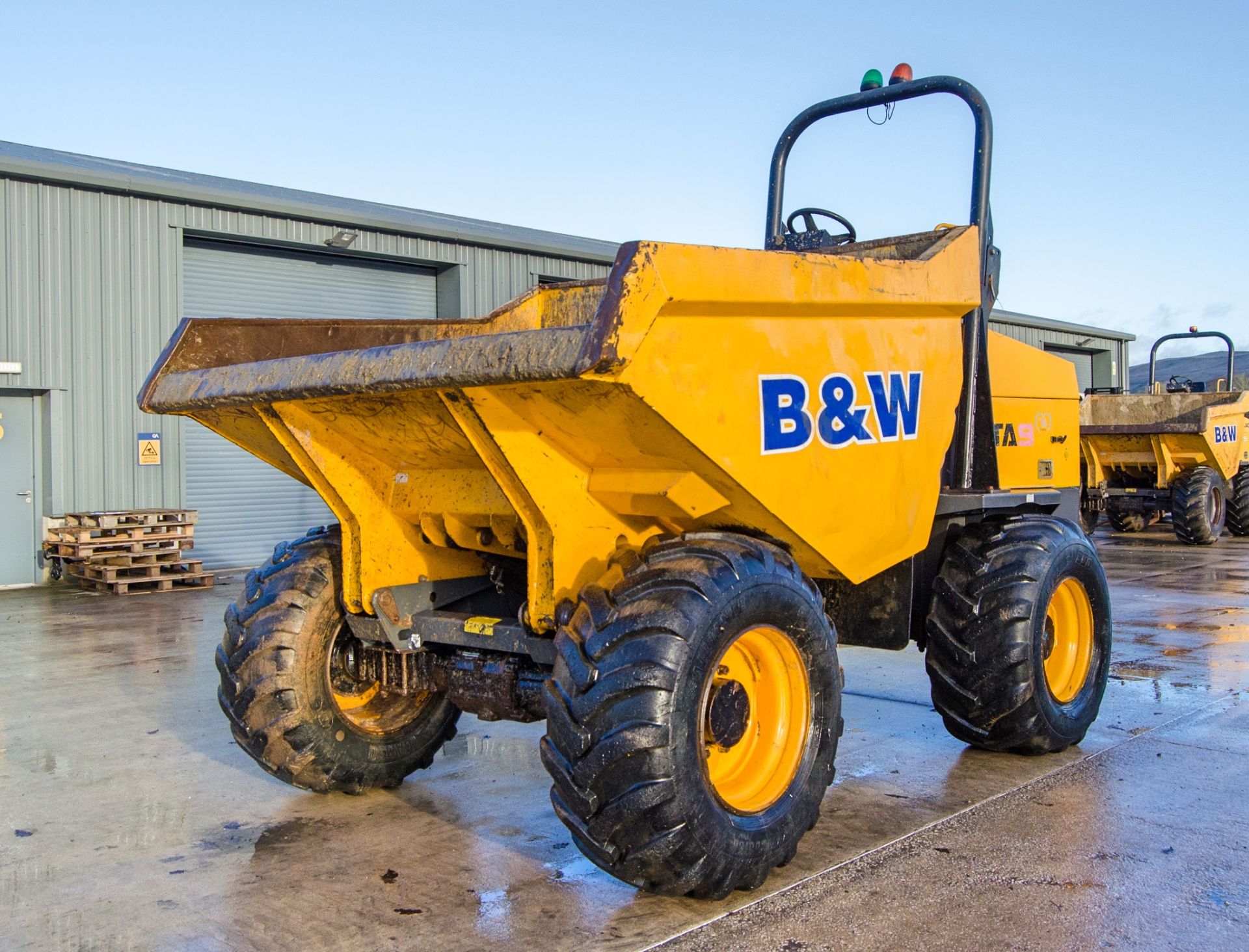 Terex TA9 9 tonne straight skip dumper Year: 2018 S/N:  PS1656 Recorded Hours: 2317 D2369