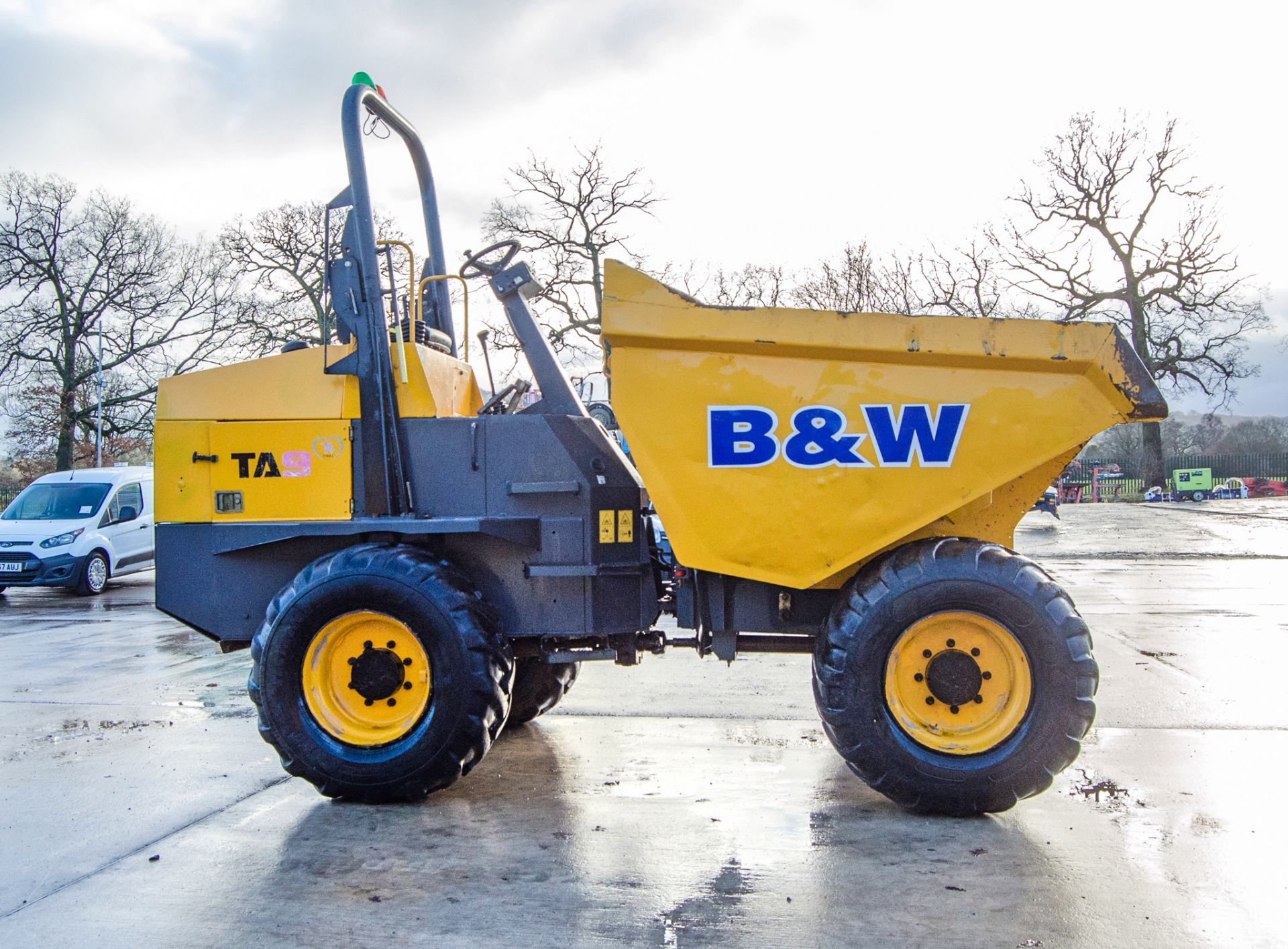 Terex TA9 9 tonne straight skip dumper Year: 2018 S/N:  PS1656 Recorded Hours: 2317 D2369 - Image 8 of 21