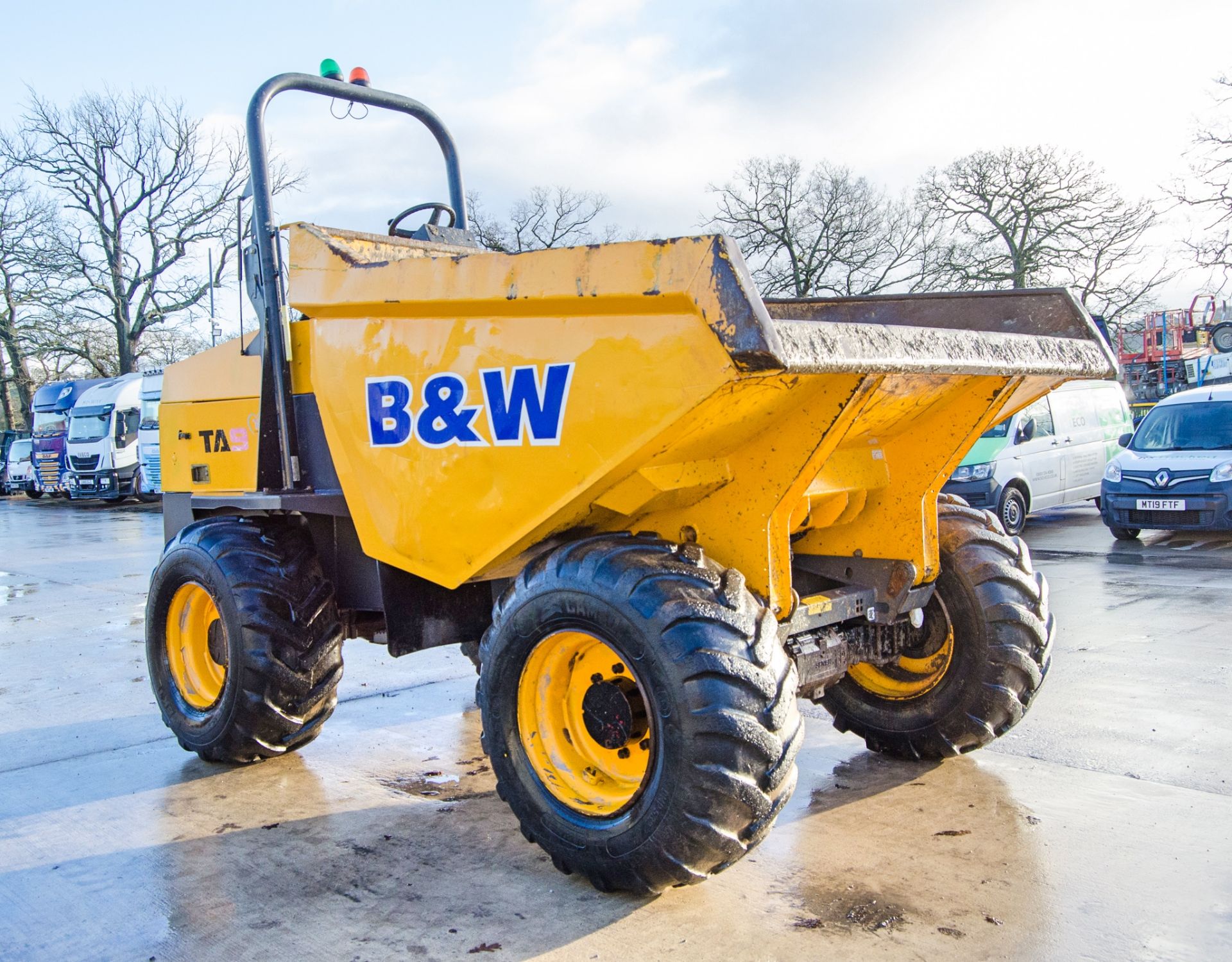 Terex TA9 9 tonne straight skip dumper Year: 2018 S/N:  PS1656 Recorded Hours: 2317 D2369 - Image 2 of 21