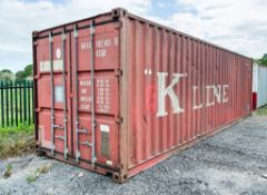 30ft x 8ft steel shipping container