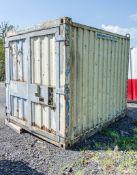 10ft x 8ft steel store site unit