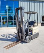 Crown SC3013 1.3 tonne battery electric fork lift truck Year: 1997 S/N: 8A201718 Recorded Hours: