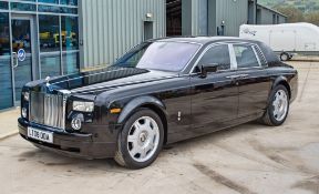 Rolls Royce Phantom 6749cc V12 Auto 4 door saloon car Registration: LT08ODA Chassis: