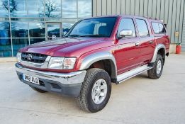 Toyota Hilux EX 2494cc diesel manual 4 wheel drive double cab pick up Registration Number: AM51