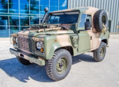 Land Rover Defender 90 Wolf 2495cc diesel 4 wheel drive utility vehicle (EX MOD) Registration