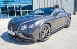 Bentley Continental GTC Speed 5998cc petrol automatic convertible Registration Number: LP16 PSZ Date