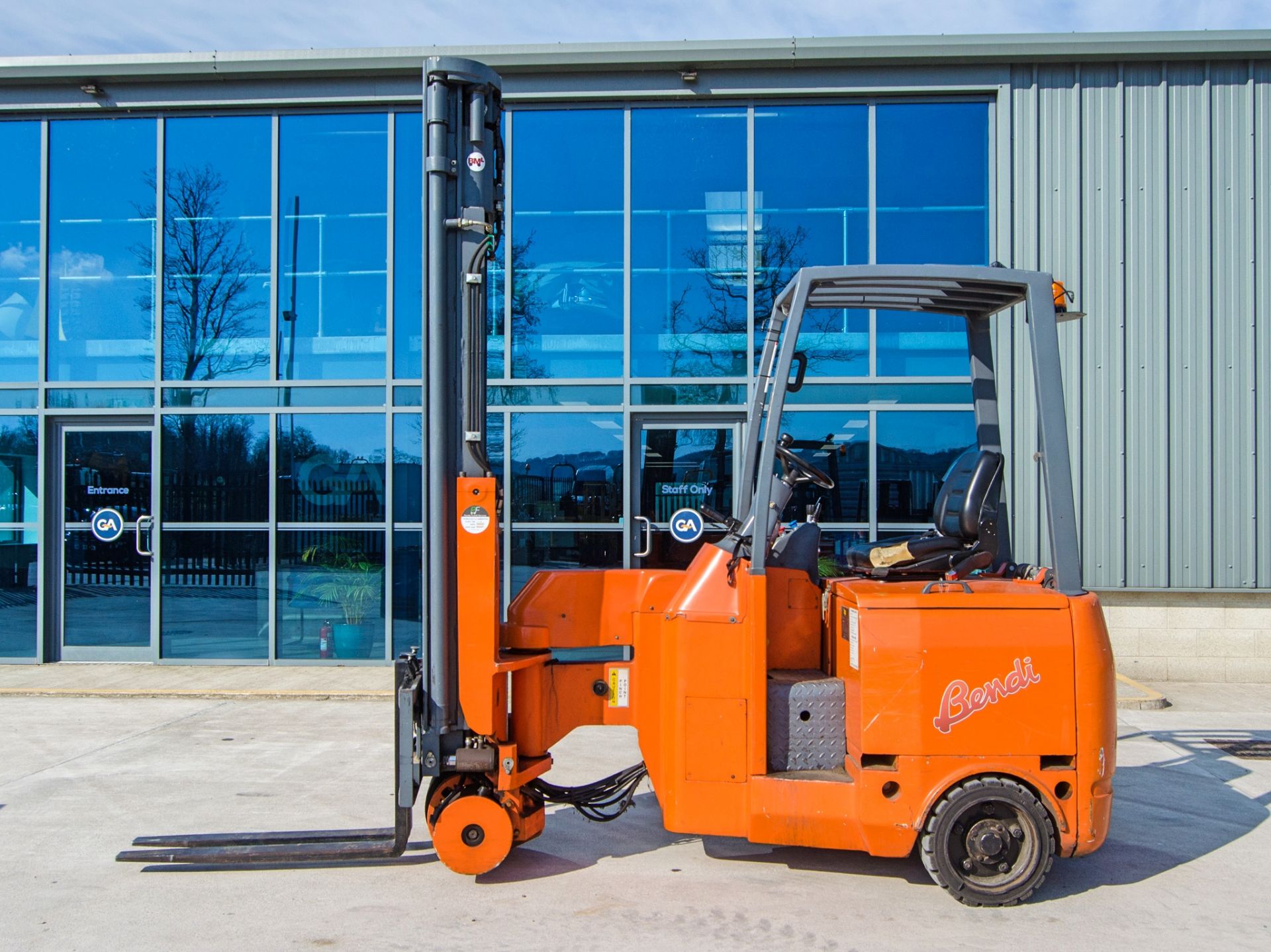 Translift Bendi B318 1.8 tonne battery electric articulated fork lift truck Year: 2009 S/N: TL7881 - Image 7 of 20