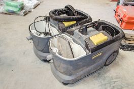 2 - Karcher Puzzi 10/1 240v carpet cleaners ** Both with parts missing **