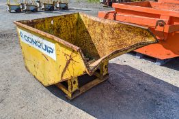 Conquip steel tipping skip A1090330