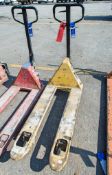 Hand hydraulic pallet truck CH21116