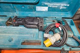 Makita JR3070CT 110v reciprocating saw c/w carry case 02AP0131